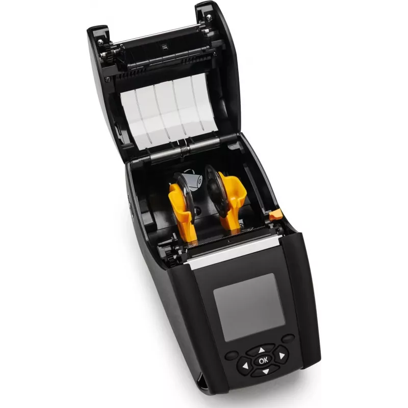 Zebra DT Printer ZQ610 Plus 2-tolline/48mm inglise/ladina fondid Wi-Fi 6 Dual Radio 802.11AX - Etiketiprinter