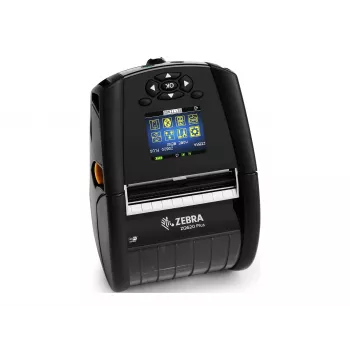 Zebra DT Printer ZQ620 Plus 3in/72mm Healthcare English fonts Wi-Fi 6 Dual Radio (802.11AX/BT5.x) Linered platen 0.75in core Group E Belt clip