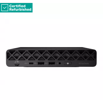RENEW SILVER HP EliteDesk 8 G1i Mini - Ultra 9-285, 64GB, 1TB SSD, USB Mouse, Win 11 Home, 1 aasta