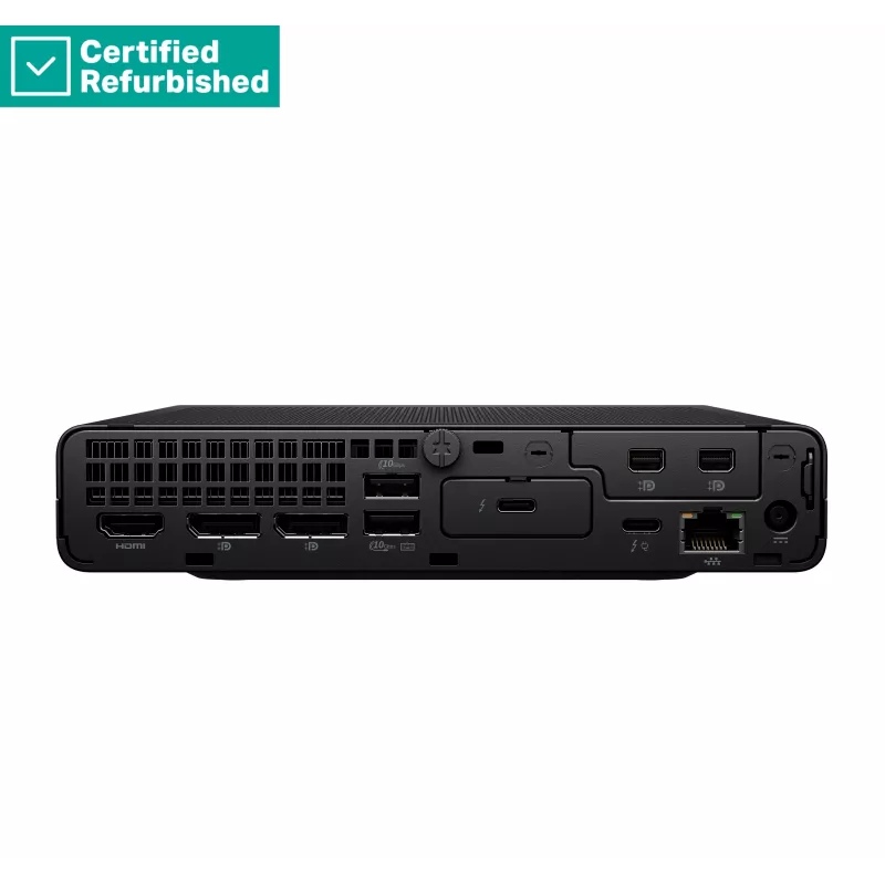 RENEW SILVER HP EliteDesk 8 G1i Mini - Ultra 9-285, 64GB, 1TB SSD, USB Mouse, Win 11 Home, 1 aasta