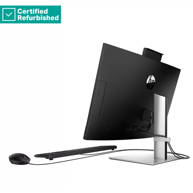 RENEW SILVER HP Pro 440 G9 AIO All-In-One - i7-13700T, 16GB, 512GB SSD, 23.8 FHD Non-Touch AG, Height Adjustable, USB Mouse, Win 11 Pro, 1 years (885M5EAR#ABU)