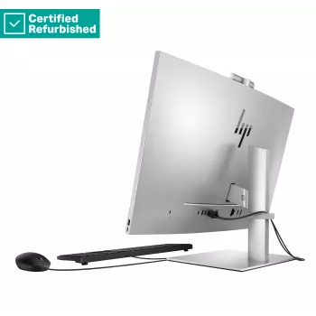 RENEW SILVER HP Elite 870 G9 AIO All-in-One 27 - i9-14900, 64GB, 2TB SSD, 27 QHD Non-Touch AG, Height Adjustable, USB Mouse, Win 11 Pro, 1 years