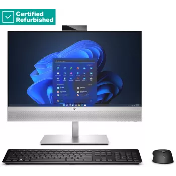 RENEW SILVER HP Elite 840 G9 AIO All-In-One 24 - i7-14700, 16GB, 512GB SSD, 23.8 FHD Non-Touch AG, VESA/Height Adjustable, Win 11 Pro, 1 aasta