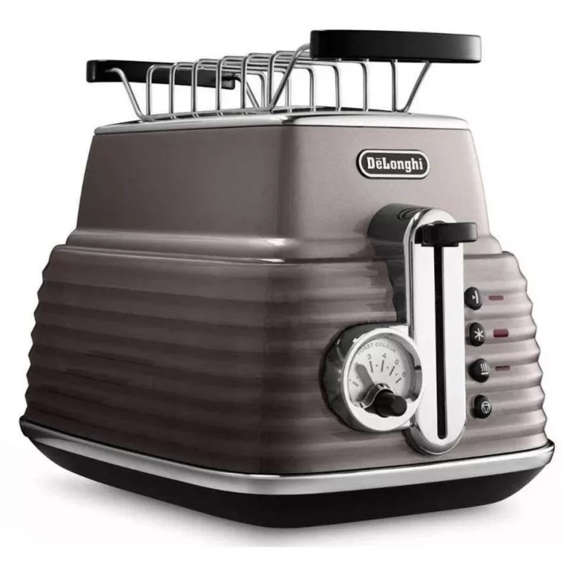 De'Longhi Scultura CTZ2103BG 2-kohaline röster, 900 W, šampanjakuldne