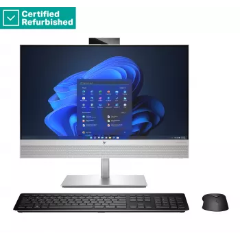 RENEW SILVER HP Elite 840 G9 AIO All-In-One 24 - i5-14500, 16GB, 512GB SSD, 23.8 FHD Non-Touch AG, VESA/Height Adjustable, Win 11 Pro, 1 aasta