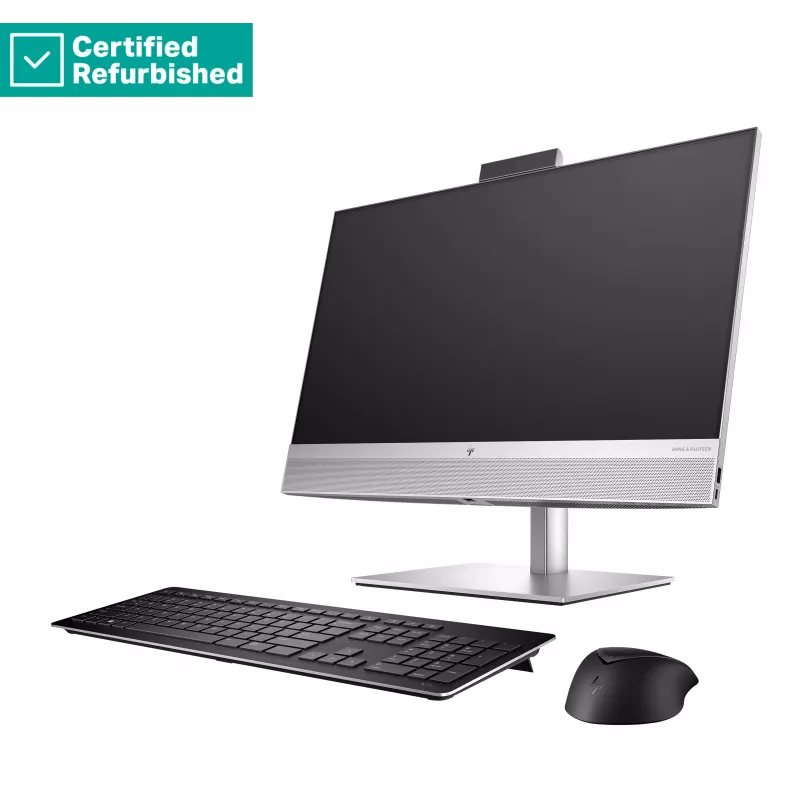 RENEW SILVER HP Elite 840 G9 AIO All-In-One 24 - i7-14700, 16GB, 1TB SSD, 23.8 FHD Non-Touch AG, FPR, Height Adjustable, DOS, 1 years