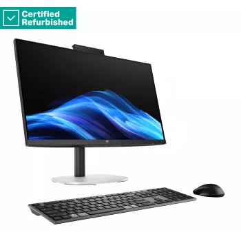 RENEW SILVER HP ProStudio 4 AIO All-In-One 24 - Ultra 5-235, 32GB, 512GB SSD, 23.8 FHD Touch AG, Height Adjustable, USB Mouse, Win 11 Pro, 1 years