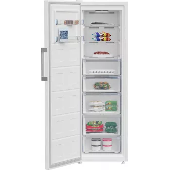 BEKO sügavkülmik B3RMFNE314W, energiaklass E, 186,5 cm, 286L, valge