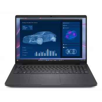 DELL Pro Max 16 MC16255 Copilot+ PC AMD Ryzen AI 5 PRO 340 Sülearvuti 40,6 cm (16) Full HD+ 16 GB LPDDR5x-SDRAM 256 GB SSD Wi-Fi 7 (802.11be) Windows 11 Pro Must Inglise