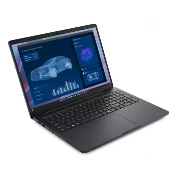 DELL Pro Max 16 MC16255 Copilot+ PC AMD Ryzen AI 5 PRO 340 Sülearvuti 40,6 cm (16) Full HD+ 16 GB LPDDR5x-SDRAM 256 GB SSD Wi-Fi 7 (802.11be) Windows 11 Pro Must Inglise