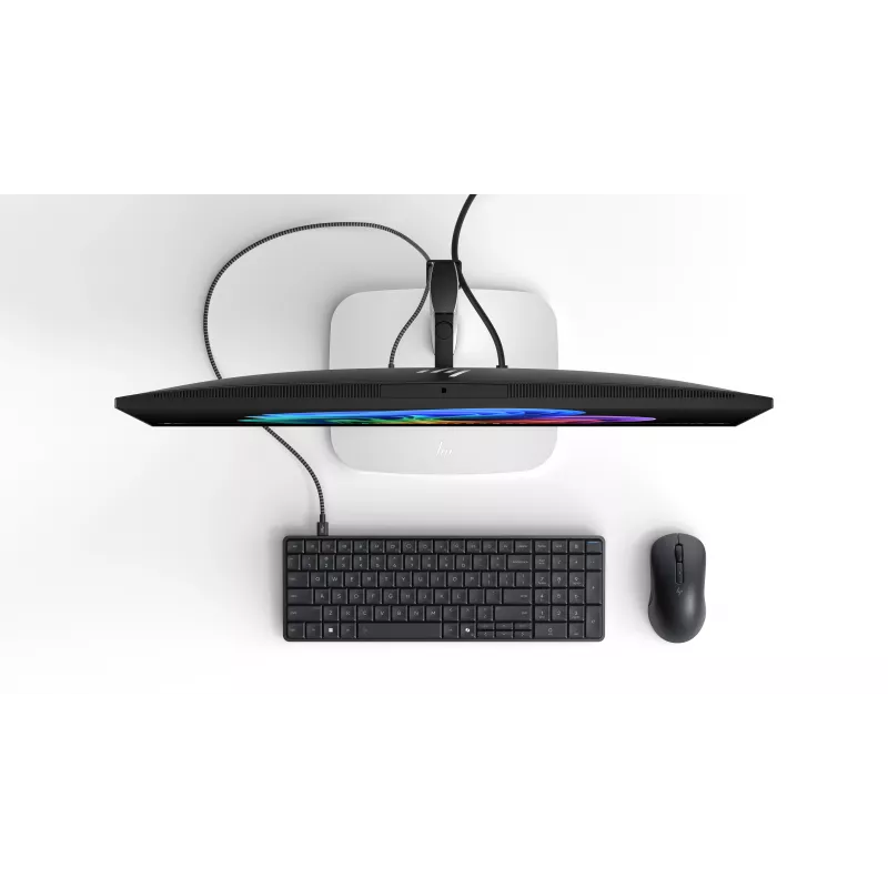 HP EliteBoard G1a AI - Ryzen 5 330, 16GB, 512GB SSD, WiFi & BT, FPR, USA tagavalgustusega lekke- ja tilgakindel klaviatuur, 675M hiir, 32Wh, Win 11 Pro, 3 aastat