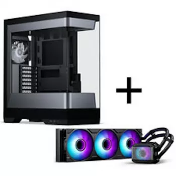 PHANTEKS S2 PC-korpus, koos 4x 120mm ventilaatoriga, Glacier One 360M25 Gen2 DRGB AiO vesijahutusega