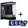 PHANTEKS S2 PC-korpus, koos 4x 120mm ventilaatoriga, Glacier One 360M25 Gen2 DRGB AiO vesijahutusega