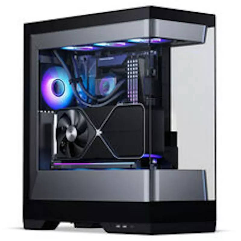 PHANTEKS S2 PC-korpus, koos 4x 120mm ventilaatoriga, Glacier One 360M25 Gen2 DRGB AiO vesijahutusega