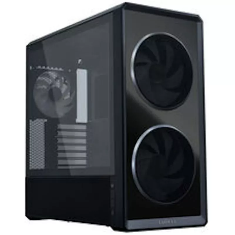 Lian Li LANCOOL 217 INF PC-korpus komplekt + HydroShift II LCD-S 360TL AIO + 3x UNI FAN SL-INF 120 Reverse Blade ventilaatorit - must