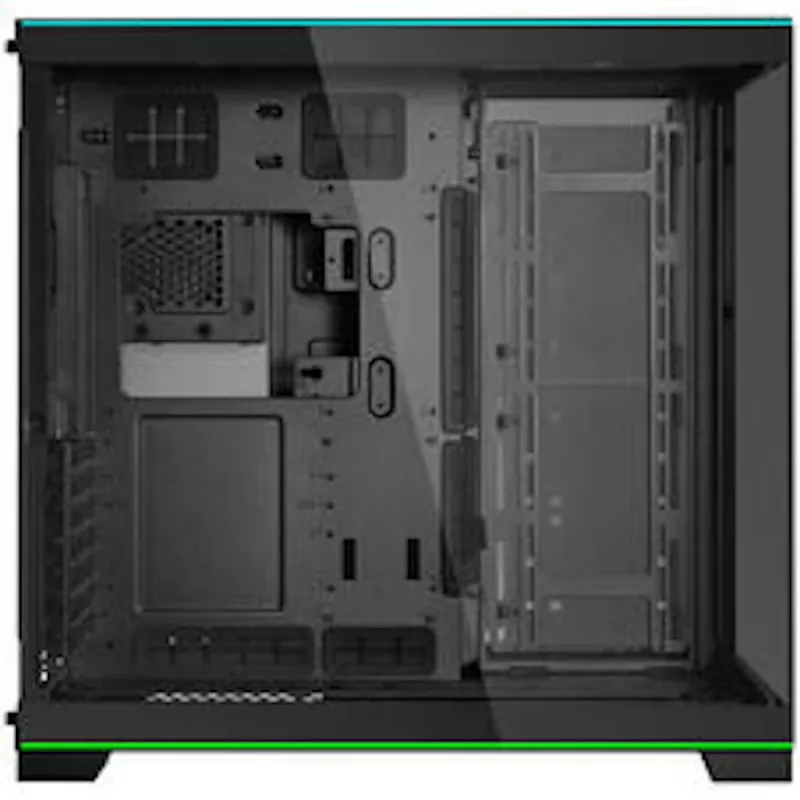 Lian Li O11D EVO RGB PC-korpusekomplekt + HydroShift II LCD-S 360TL AiO + 6x UNI FAN SL-INF 120 Reverse Blade ventilaatorit + UNI HUB SL-INF - must