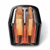 Philips Viva Collection Röstija HD2637/90 Laiade piludega 2 pilu röstija sisseehitatud saiakeste soojendajaga Must/Kahjustatud pakend