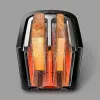Philips Viva Collection Röstija HD2637/90 Laiade piludega 2 pilu röstija sisseehitatud saiakeste soojendajaga Must/Kahjustatud pakend