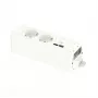 SCHNEIDER ELECTRIC UNICA SYSTEM+ MOODULSEADE 2XSCHUKO+USBA/C VALGE
