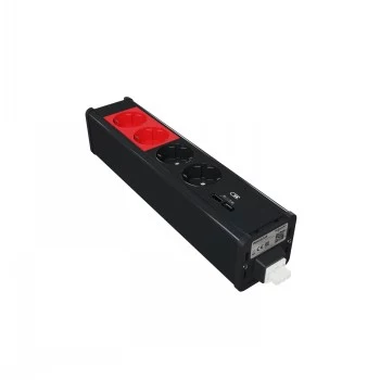 SCHNEIDER ELECTRIC UNICA SYSTEM+ MOODUL 2W/2R+USBA/C ANTHR