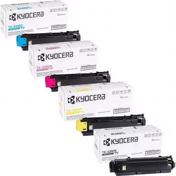 Kyocera Original TK-5390 tooner - 4-pakk tsüaan, magenta, kollane, must - originaal - tooneriüksus