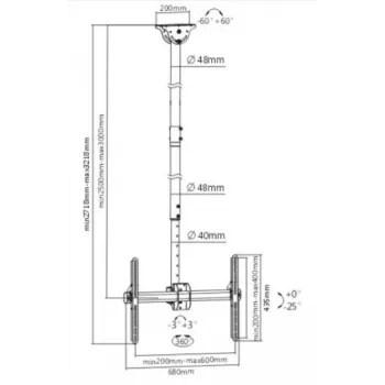 LH-GROUP LAE KINNITUS 2,5-3M TORUGA