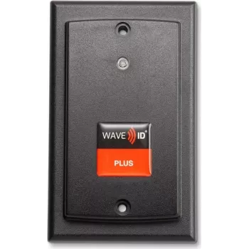 RF IDeas WAVE ID Plus SDK koos iCLASS SE & Seos pinnakinnitusega must USB-lugeja