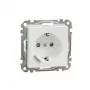 SCHNEIDER ELECTRIC PISTIKUPESA 1-OSALINE EXXACT 1S/16A/IP20 SISSEEHITATUD VALGE