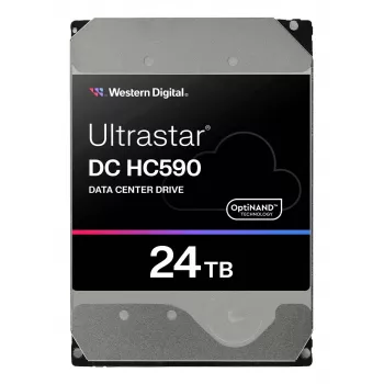 HDD|WESTERN DIGITAL|SAS|3.5 |7200 RPM| 24 TB|WUH722624AL5204 0F59373|Ultrastar DC HC590|0F59373