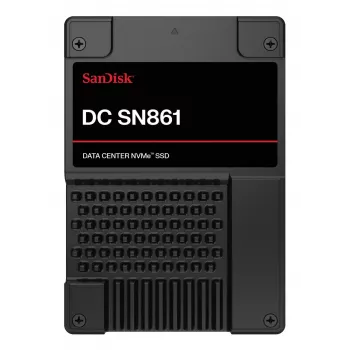SSD|SANDISK|DC SN861|1920 GB|PCI Express 5.0|NVMe Jah|Kirjutamiskiirus 3600 MB/s|Lugemiskiirus 13700 MB/s|U.2|MTBF 2500000 h|WUS6BA119PSP9X30TS2525