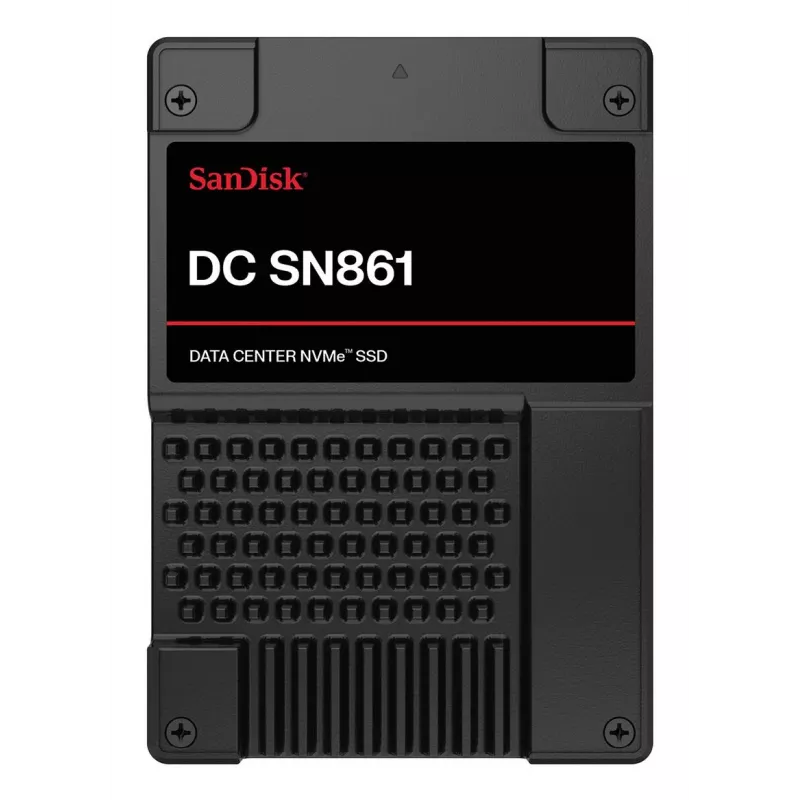 SSD|SANDISK|DC SN861|1920 GB|PCI Express 5.0|NVMe Jah|Kirjutamiskiirus 3600 MB/s|Lugemiskiirus 13700 MB/s|U.2|MTBF 2500000 h|WUS6BA119PSP9X30TS2525
