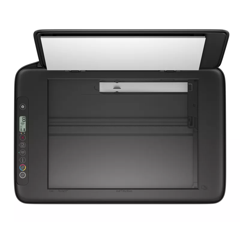 HP DeskJet 2910 AIO Mitmeotstarbeline printer - KAHJUSTUNUD KARP - A4 värvitint, prindi/koopia/skaneeri, käsitsi kahepoolne printimine, WiFi, 7.5ppm, 50-100 lehte kuus (asendab DeskJet 2810e)