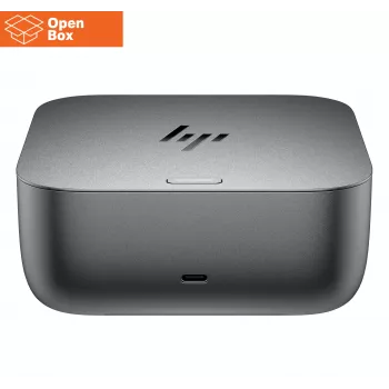HP Thunderbolt 4 Ultra Dock - AVATUD - G6 280W koos kombikaabliga - 5x USB-A, 2x USB-C, 1x USB-C Thunderbolt 4, 2x DisplayPort, 1x HDMI, 1x RJ-45, Meteor Silver, 3 aastat