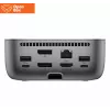 HP Thunderbolt 4 Ultra Dock - AVATUD - G6 280W koos kombikaabliga - 5x USB-A, 2x USB-C, 1x USB-C Thunderbolt 4, 2x DisplayPort, 1x HDMI, 1x RJ-45, Meteor Silver, 3 aastat