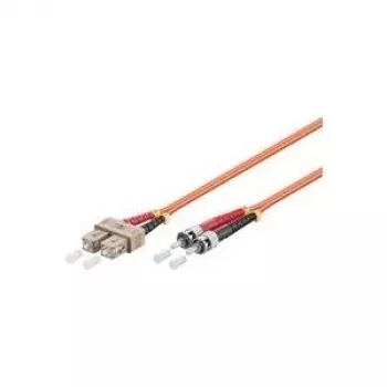 Microconnect FIB120002 InfiniBand/valguskaabel 2 m ST SC Oranž