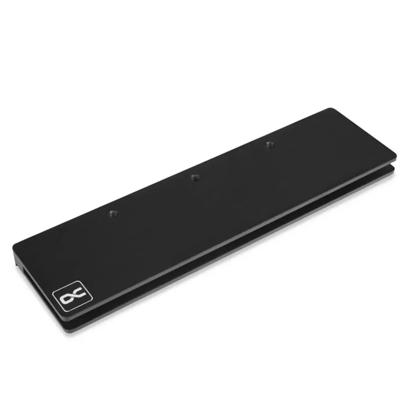 Vesijuhik Alphacool 17631 Alumiinium Must 7,9 mm 125 mm 34 mm
