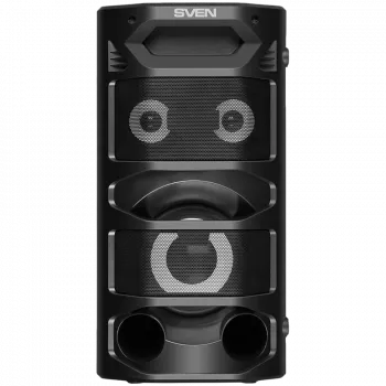 2.0 kaasaskantav kõlar SVEN PS-670, must, väljundvõimsus 2x32,5W (RMS), TWS, Bluetooth, FM, USB, microSD, LED-ekraan, kaugjuhtimispult, liitiumaku