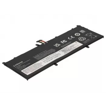 2-Power Lenovo Yoga C640-13IML Põhiaku - 49 Wh - Must