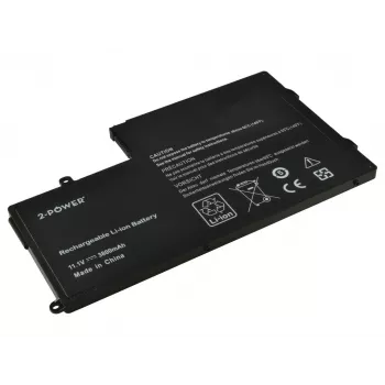 2-POWER Main Battery Pack 11.1V 3800mAh for Dell Inspiron 15-5547