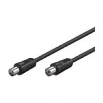 Wentronic Goobay 11563 antennikaabel IEC pistik/pesa, 7,5 m, must