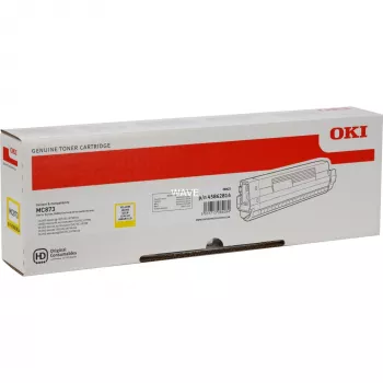OKI toonerikassett - 10 tuhat lehekülge - kollane