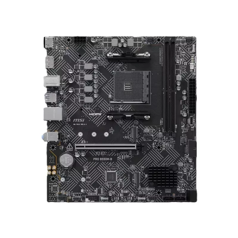 MSI PRO B550M-B emaplaat AMD AM4 Micro-ATX