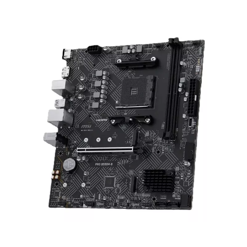 MSI PRO B550M-B emaplaat AMD AM4 Micro-ATX