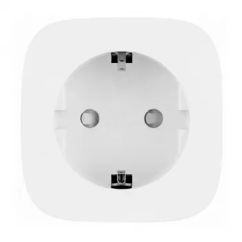 Bosch Smart Home Compact Smart Plug with Energy Monitoring, Zigbee 3.0, 3680 W, White