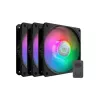 Cooler Master MasterFan 120 Lite ARGB 3-Pack - korpusetuuleti - 30 dBA