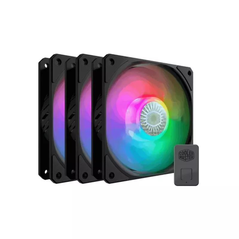 Cooler Master MasterFan 120 Lite ARGB 3-Pack - korpusetuuleti - 30 dBA