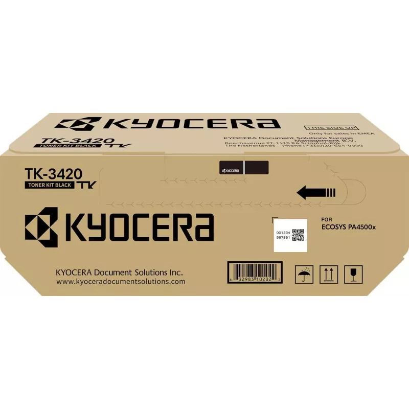 Kyocera Original TK-3420 Musta toonerikassett 15000 lehekülge