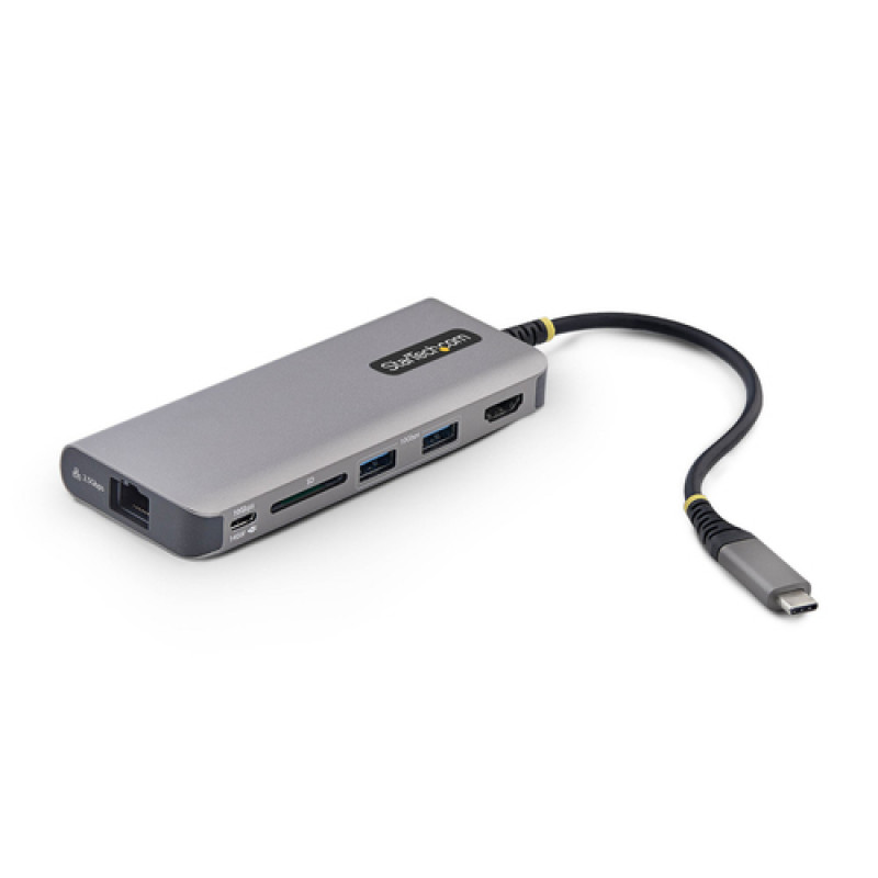 StarTech.com USB-C Multiport Hub 2x DisplayPort, HDMI, 100W PD, 140W koguvõimsusega