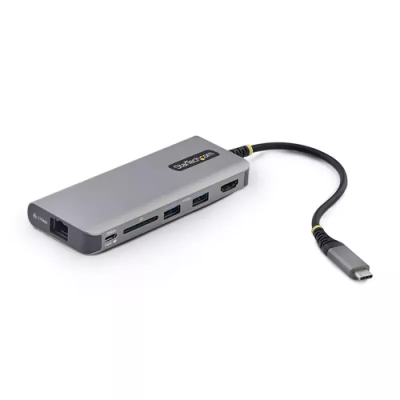 StarTech.com USB-C Multiport Hub 2x DisplayPort, HDMI, 100W PD, 140W koguvõimsusega