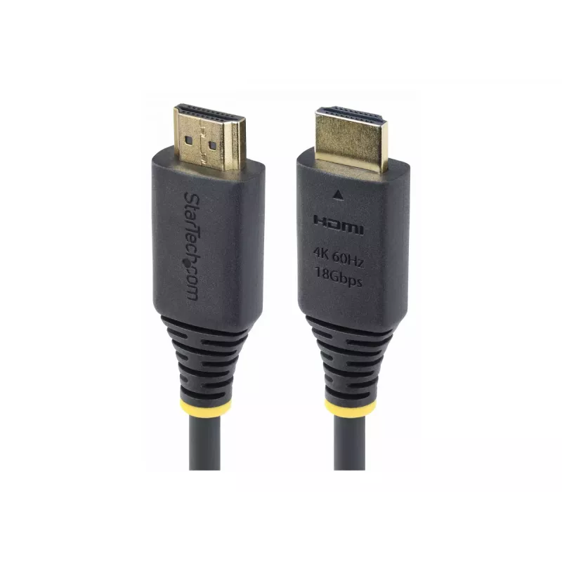 StarTech.com 1.5m (4.9ft) Premium Certified High Speed HDMI-kaabel, 4K60Hz, must